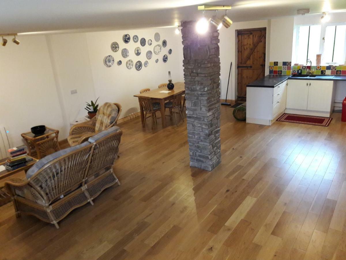 The Barn Annexe, Cefn-Yr-Allt Crickadarn Exterior foto
